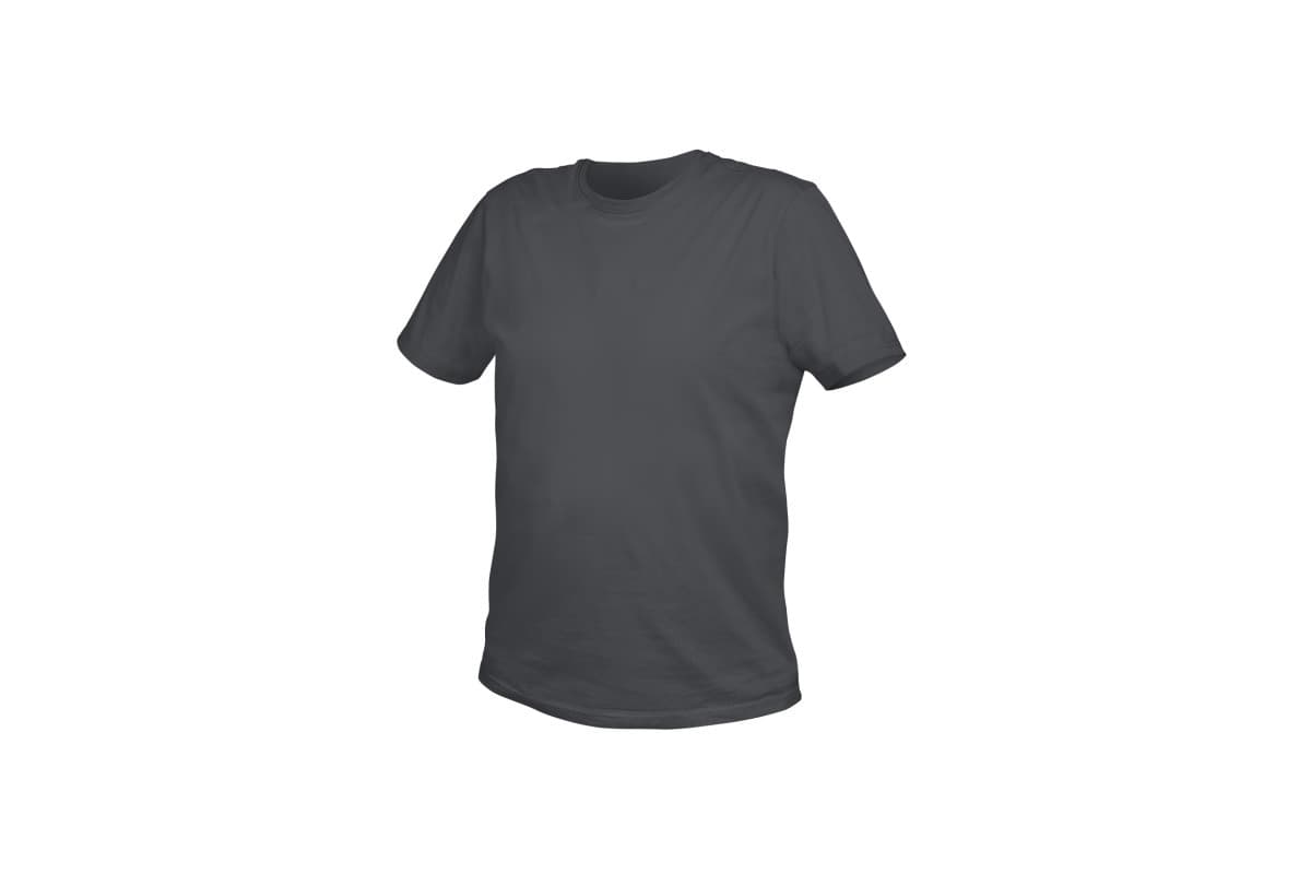 VILS t-shirt bawełniany grafitowy 2XL (56)
